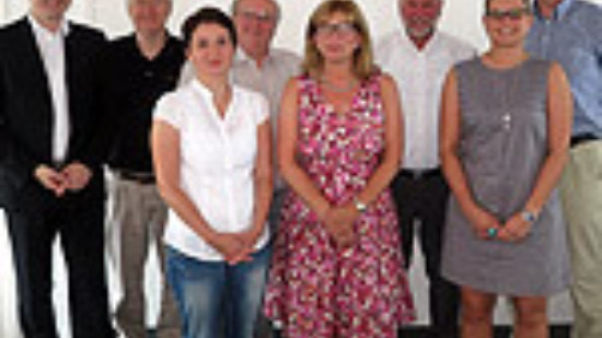 Gruppenbild: Der neue Vorstand der SGK Region Hannover